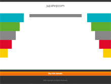 Tablet Screenshot of jujushop.com